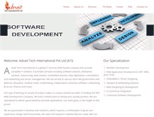 Tablet Screenshot of advaitti.com